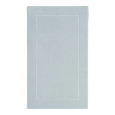 Medvilninis vonios kilimėlis London, 60x100, mėtų spalvos, neslystantis, 100% egiptietiška medvilnė, tankis 1200 gr/m²