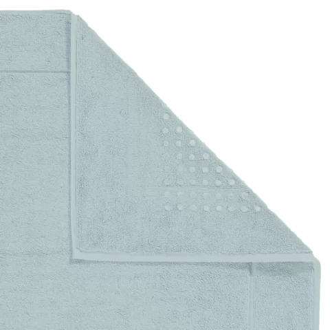 Medvilninis vonios kilimėlis London, 60x100, mėtų spalvos, neslystantis, 100% egiptietiška medvilnė, tankis 1200 gr/m²