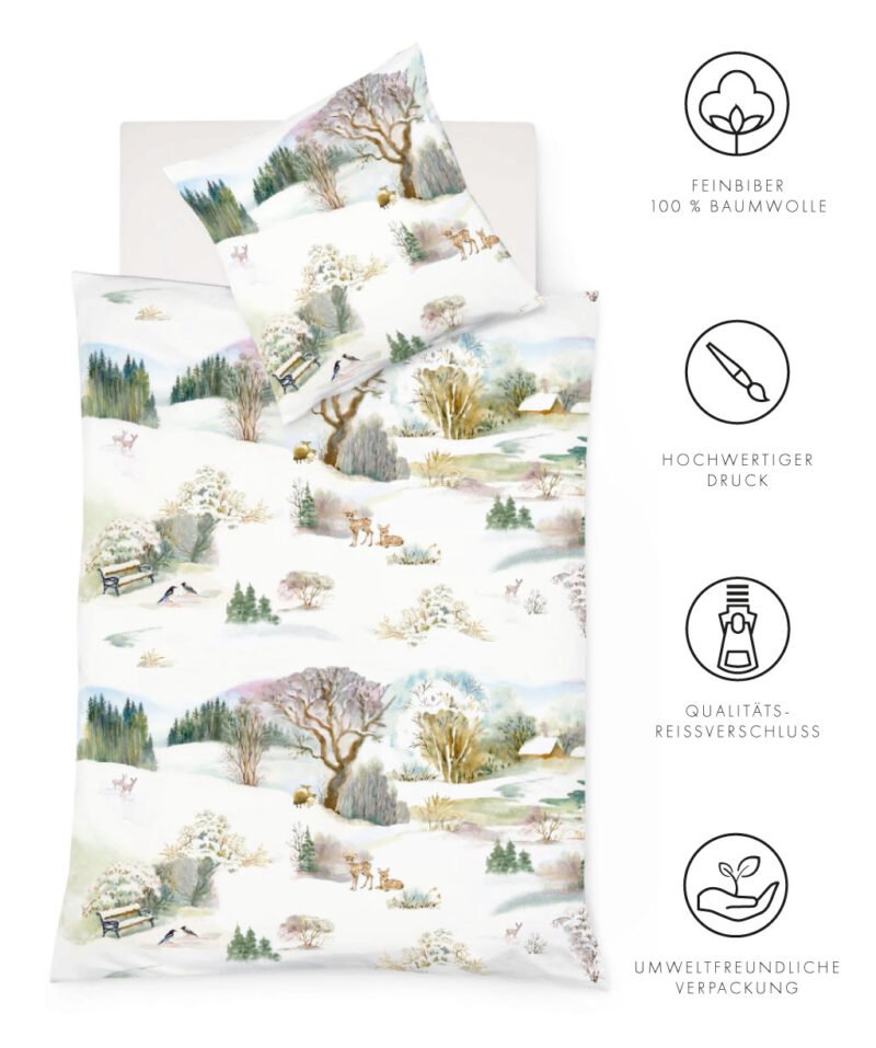 Flanelės patalynės komplektas ASPEN - Image 3