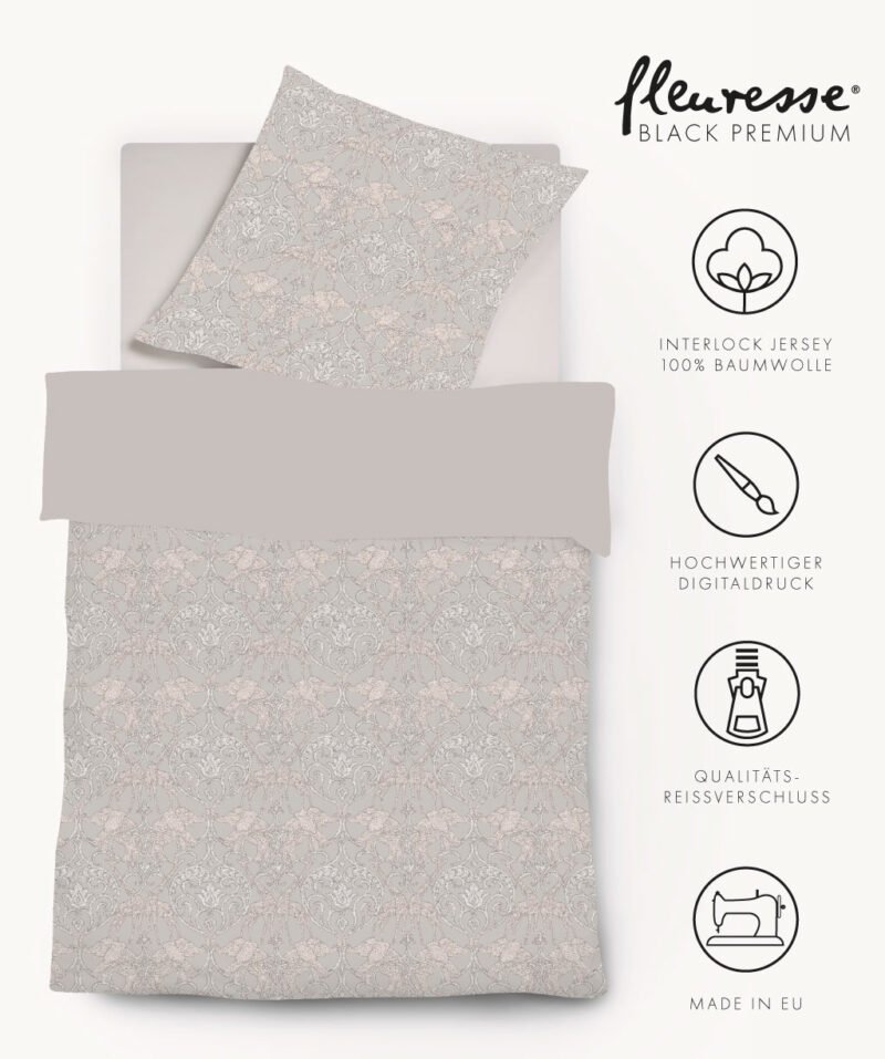 Patalynės komplektas BLACK PREMIUM Jersey - Image 2