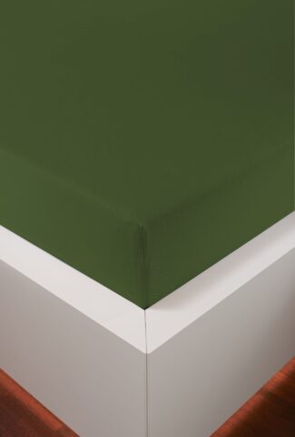 paklodė su guma su tenceliu, žalia, elastinga, 140x160/200-220, prailgintiems arba aukštiems čiužiniams iki 35 cm