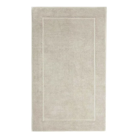 Vonios kilimėlis London, medvilninis, dydis 60x60, 60x100, pilka spalva, minimalistinis, neslystantis, greit džiūsta, kaip viešbutyje